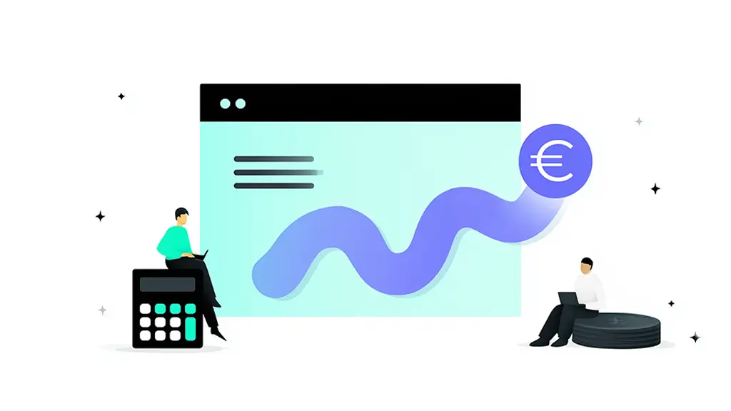 dos asesores trabajando en servicios de gestoría de forma online